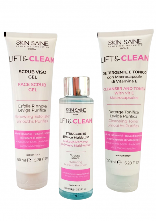 Set Detersione Viso Completa "LIFT&CLEAN"